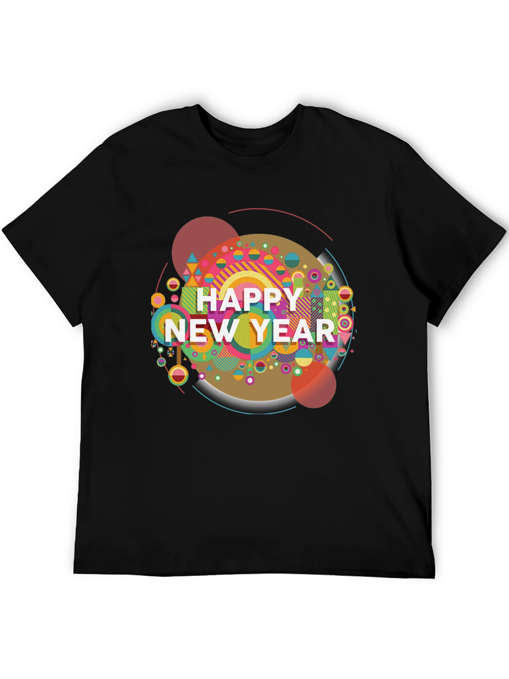Happy New Year Graphic Tee - Stylish Holiday Shirt