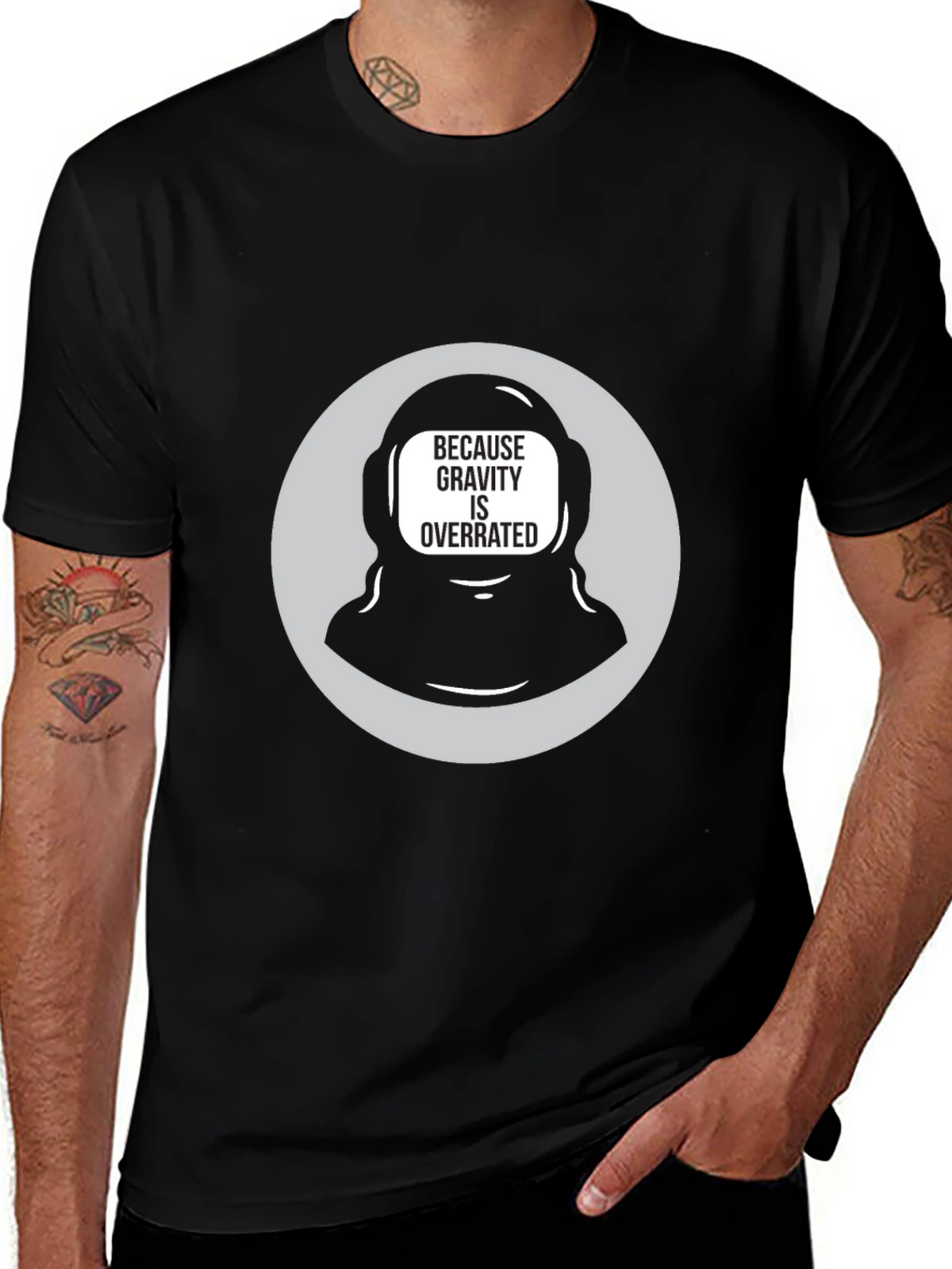 Gravity is Overrated Astronaut T-Shirt