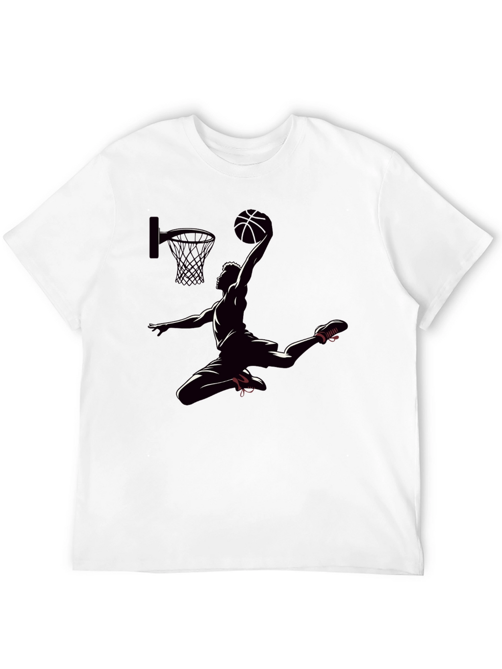 Basketball Dunk Graphic T-Shirt