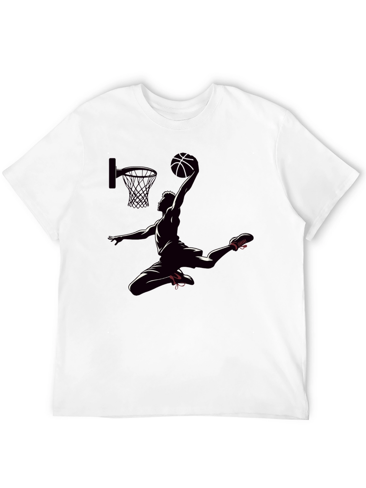 Basketball Dunk Graphic T-Shirt