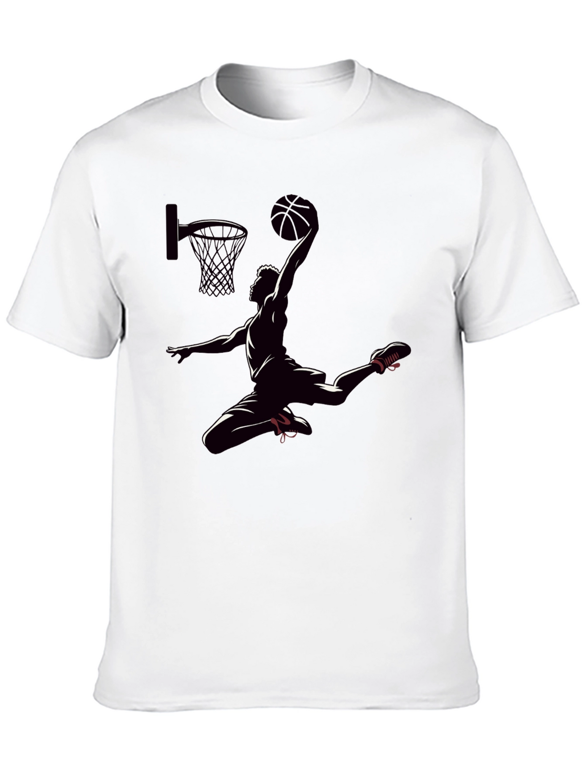 Basketball Dunk Graphic T-Shirt