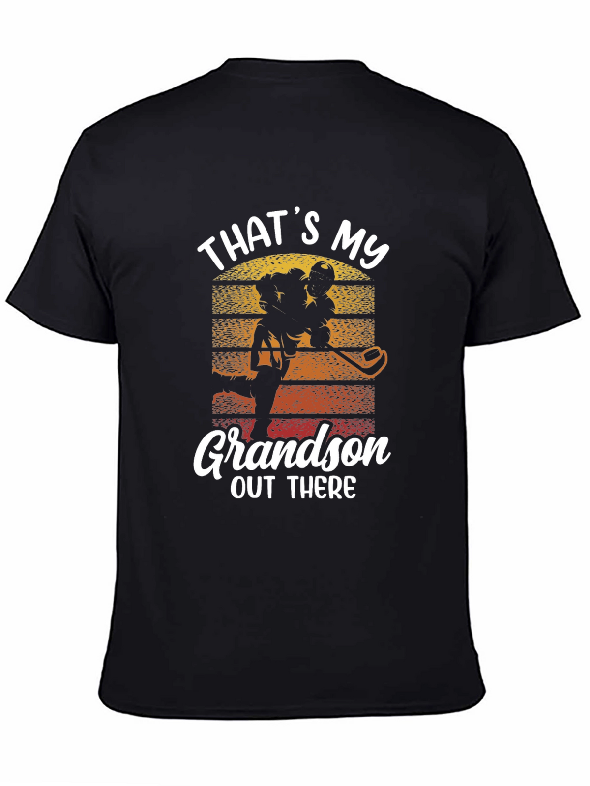 Thats My Grandson T-Shirt - Hockey Silhouette