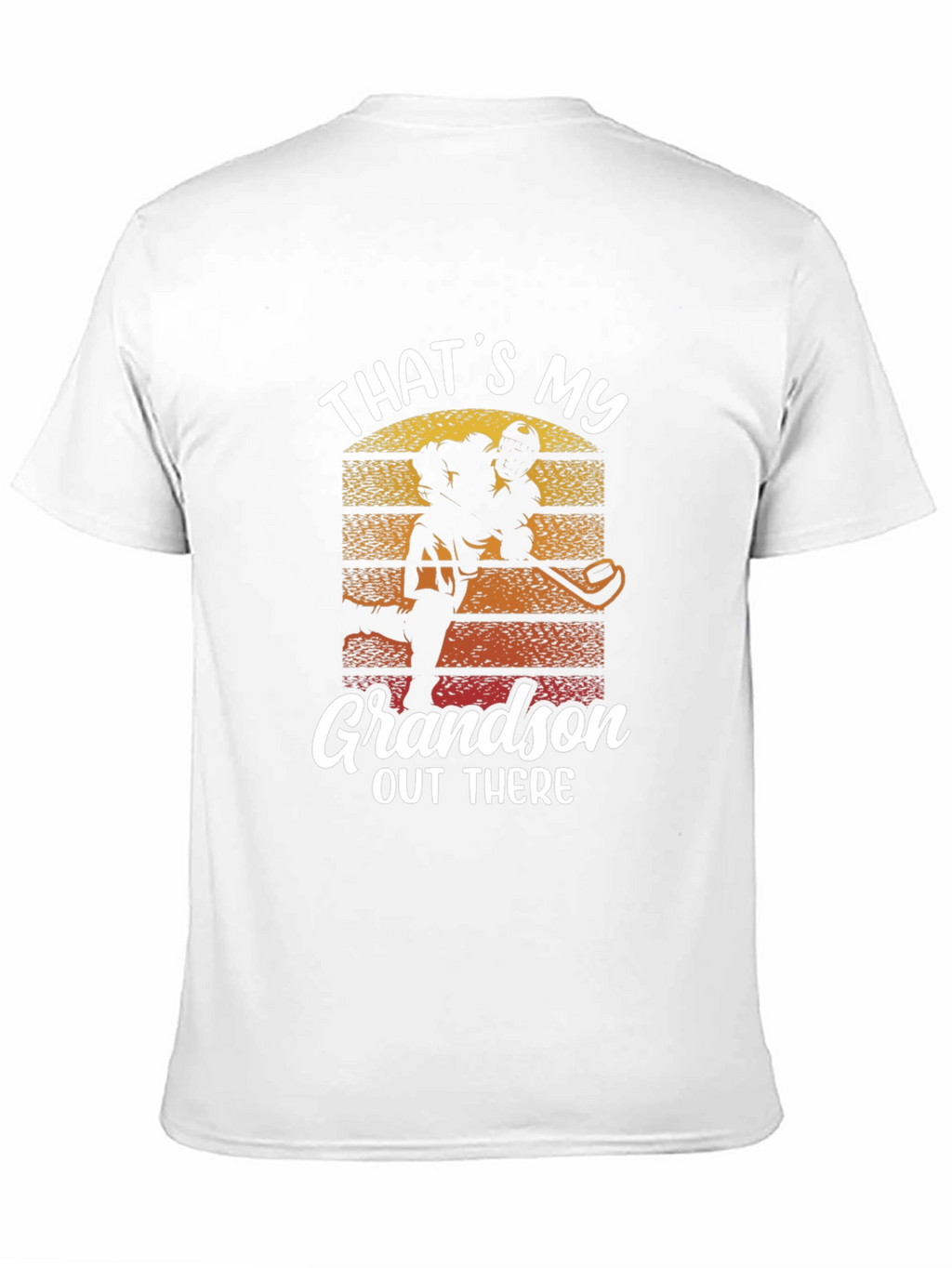 Thats My Grandson T-Shirt - Hockey Silhouette
