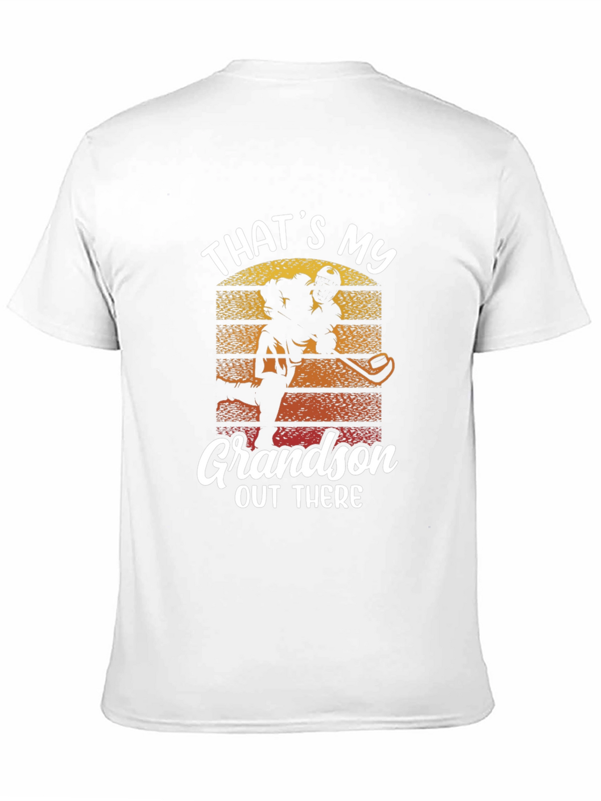 Thats My Grandson T-Shirt - Hockey Silhouette