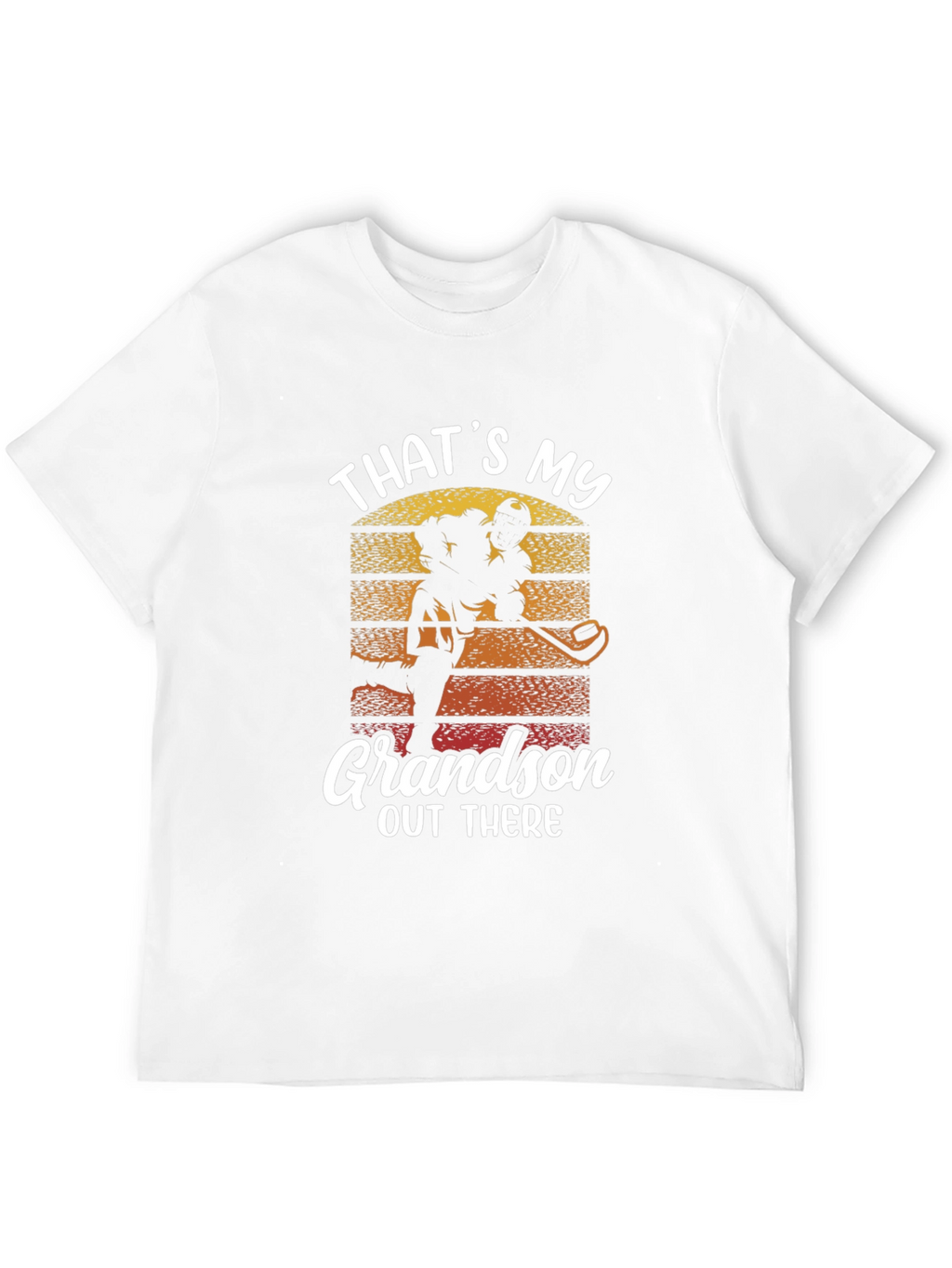 Thats My Grandson T-Shirt - Hockey Silhouette
