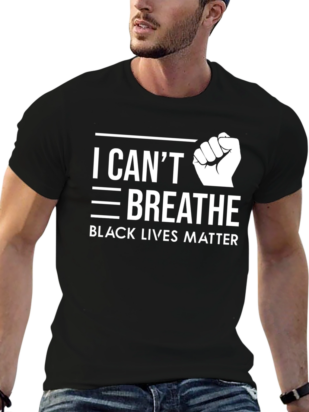 I Cant Breathe BLM Graphic Tee