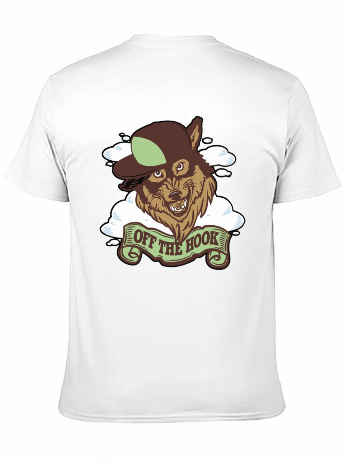 Off The Hook Wolf Graphic Tee