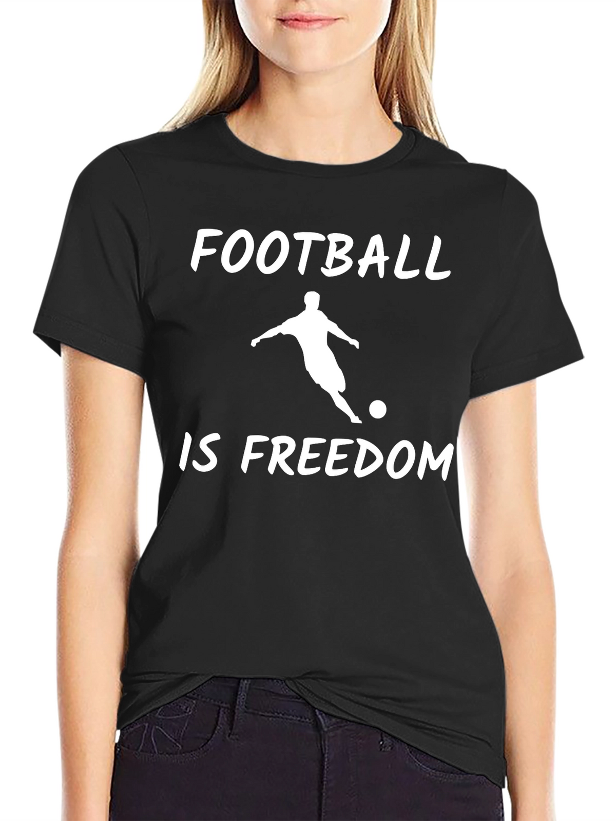 Football is Freedom Graphic Tee