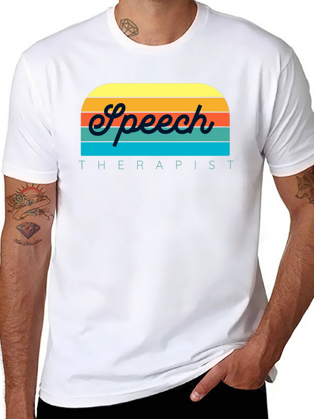 Speech Therapist Retro Tee