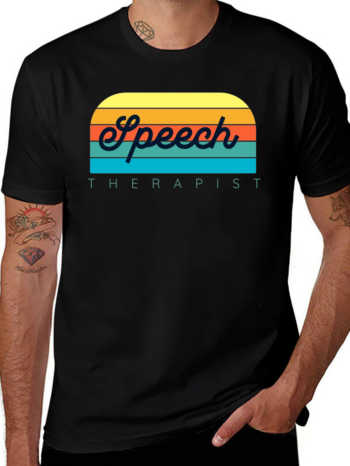 Speech Therapist Retro Tee