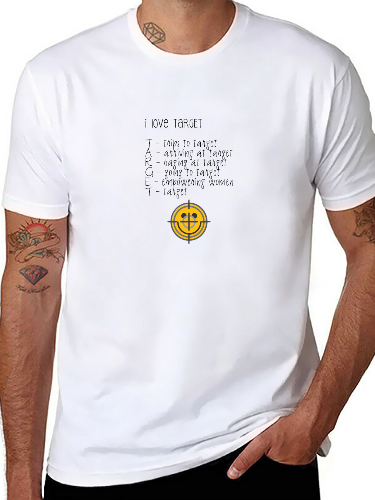 I Love Target Graphic Tee