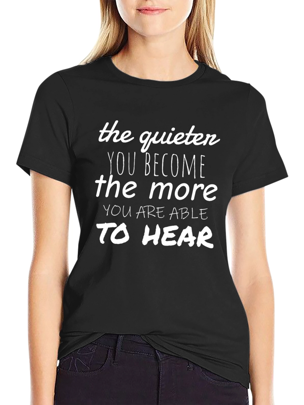 Quiet Wisdom Graphic Tee - Motivational Shirt