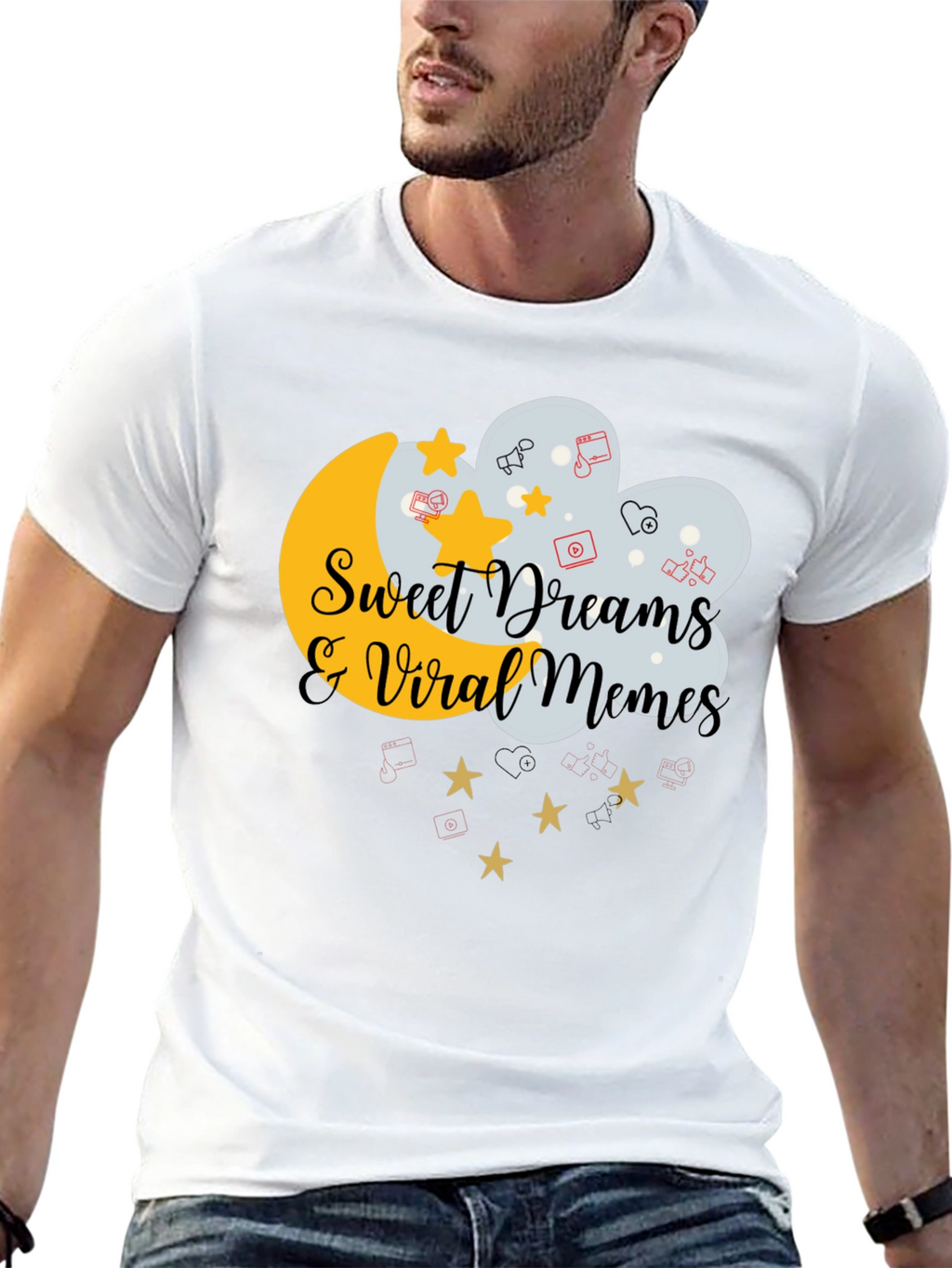 Sweet Dreams & Viral Memes Graphic Tee