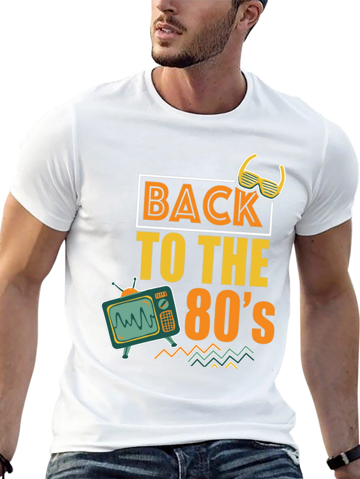 Retro 80s Graphic T-Shirt