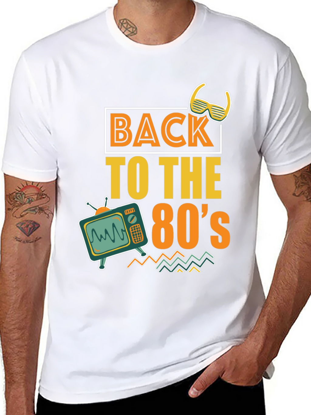 Retro 80s Graphic T-Shirt