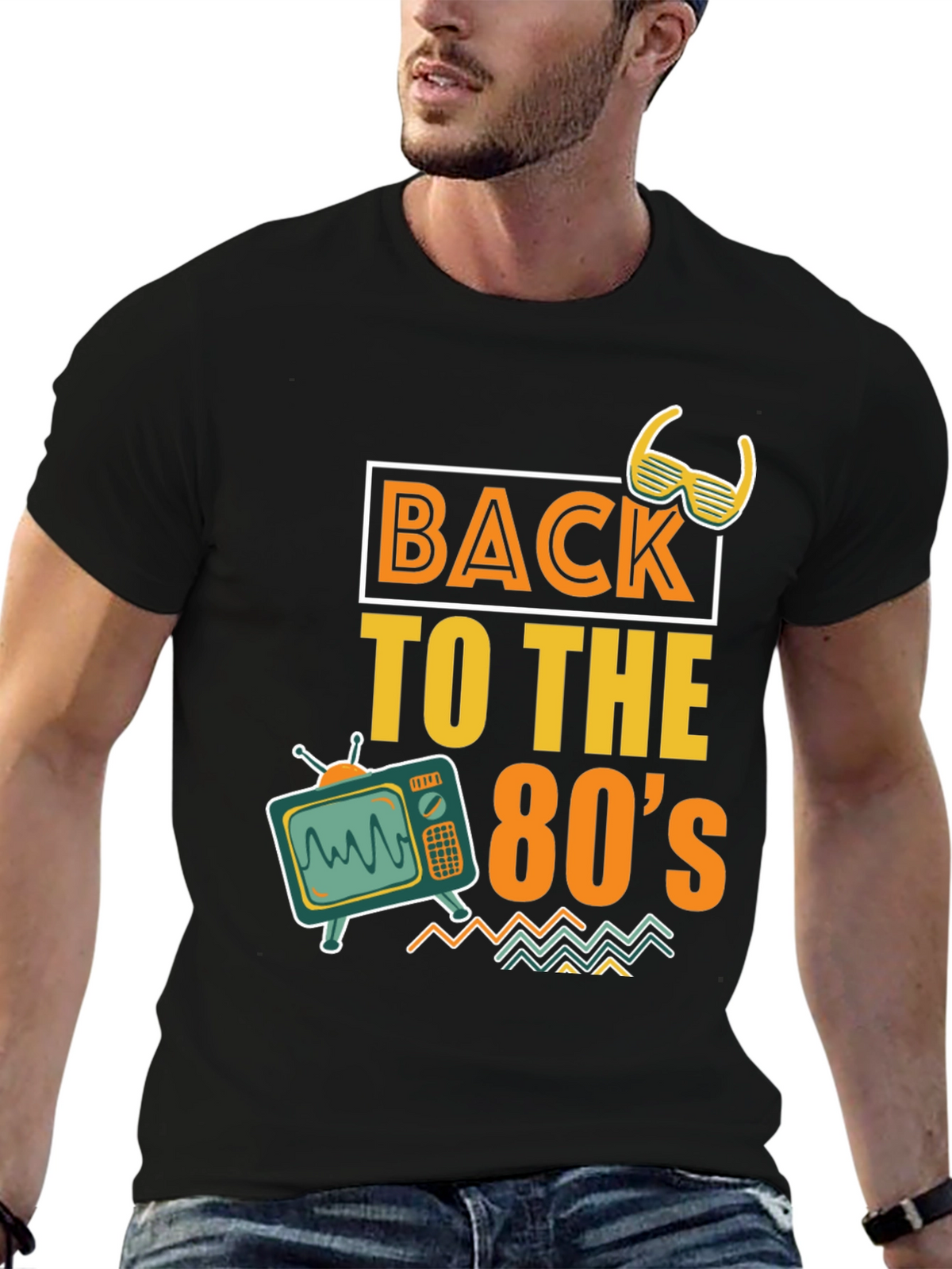 Retro 80s Graphic T-Shirt