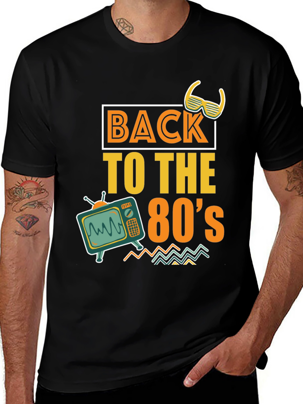 Retro 80s Graphic T-Shirt