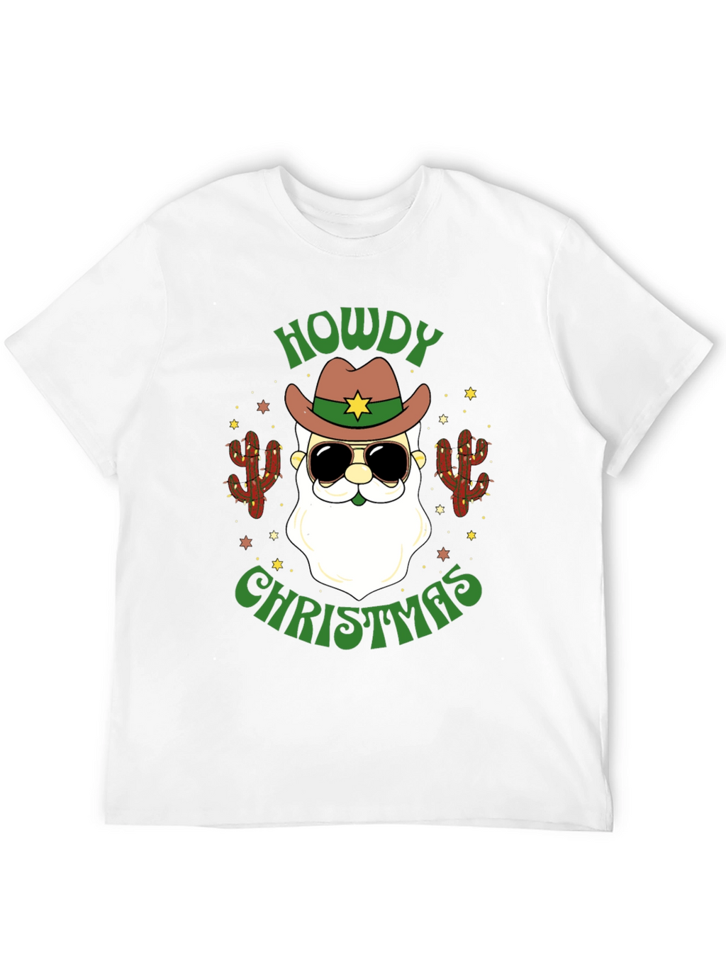 Howdy Christmas Santa T-Shirt