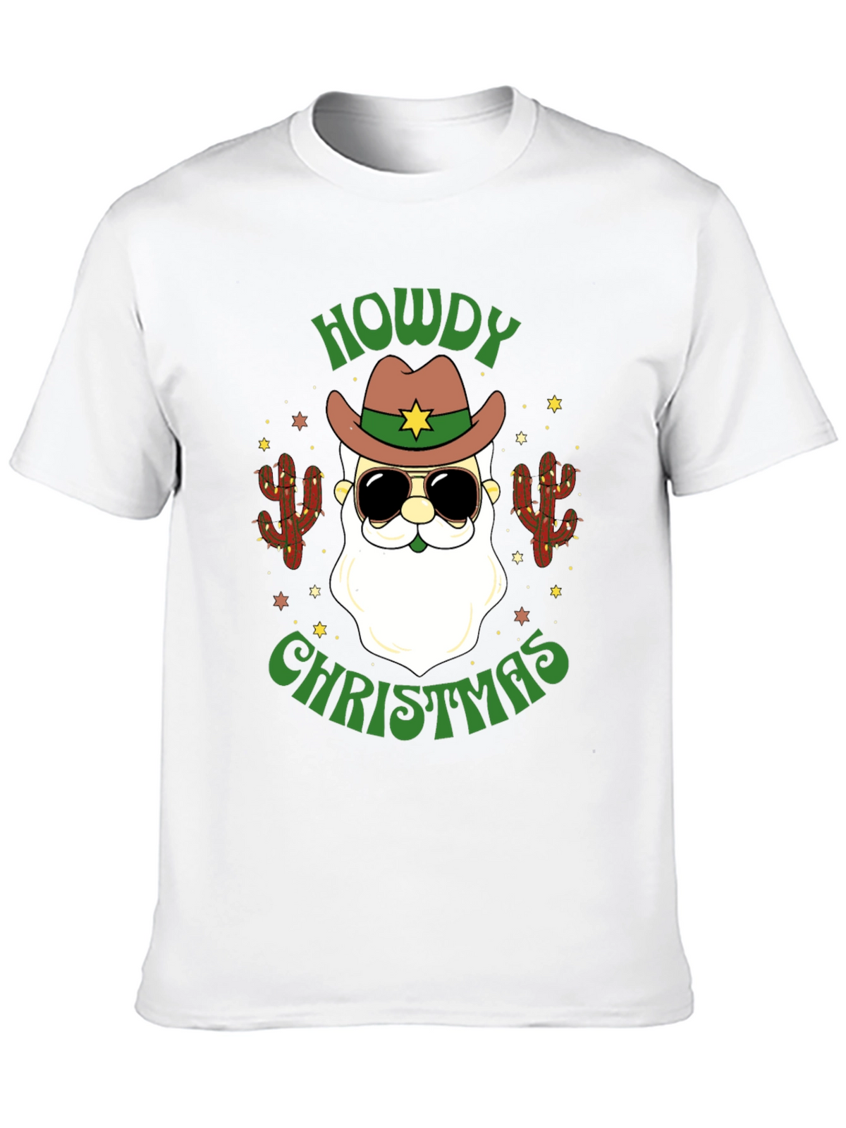 Howdy Christmas Santa T-Shirt