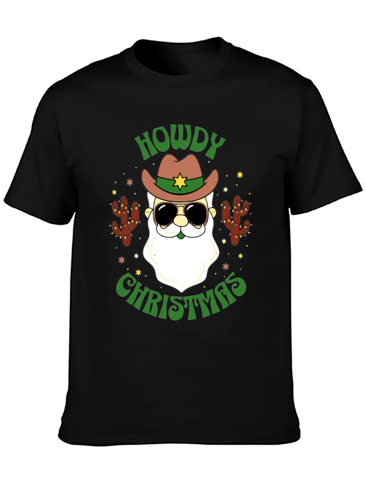 Howdy Christmas Santa T-Shirt