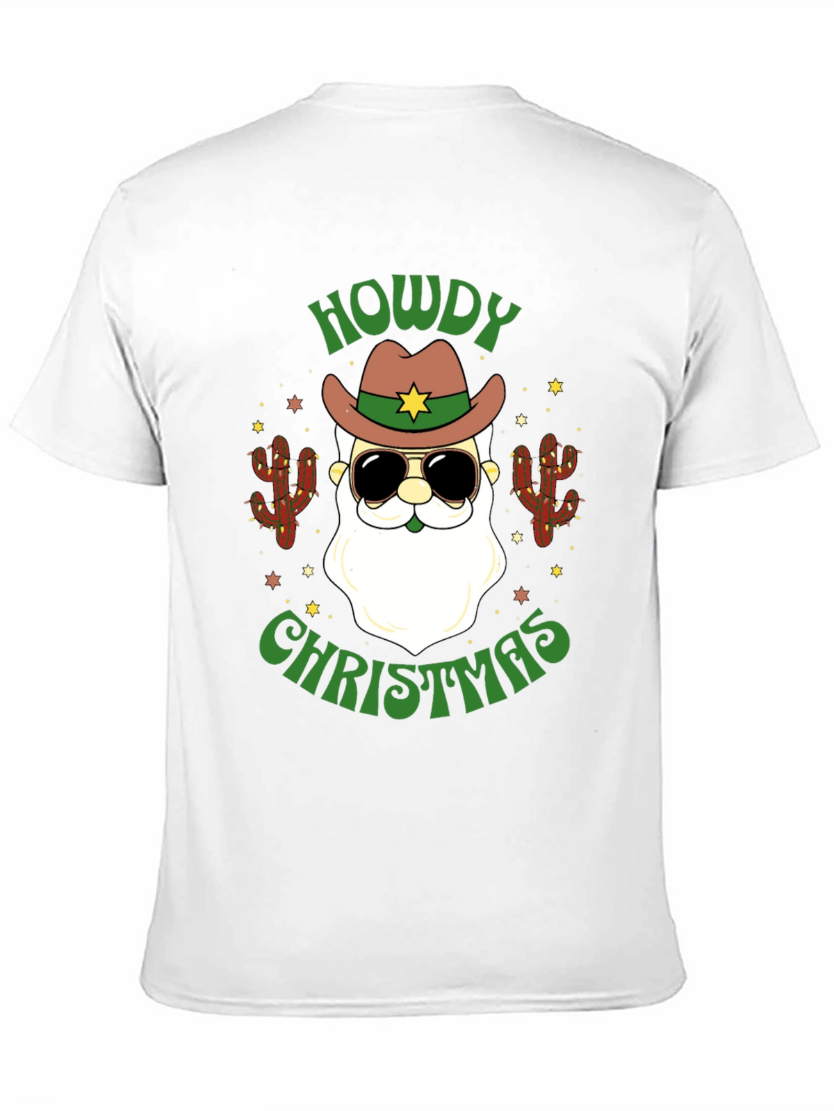 Howdy Christmas Santa T-Shirt