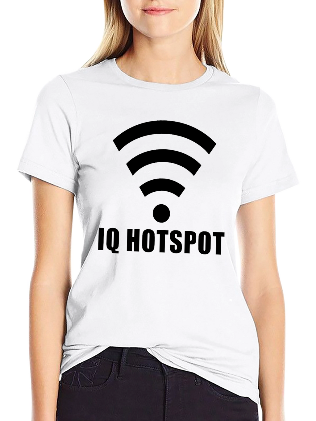 IQ Hotspot Black T-Shirt