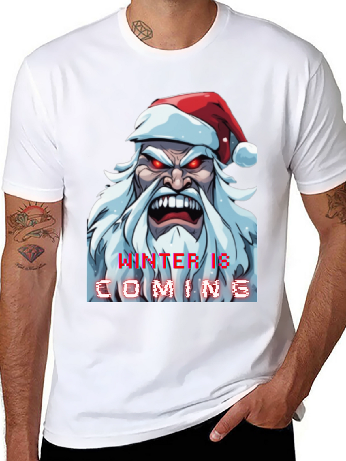 Winter is Coming Santa Graphic Tee