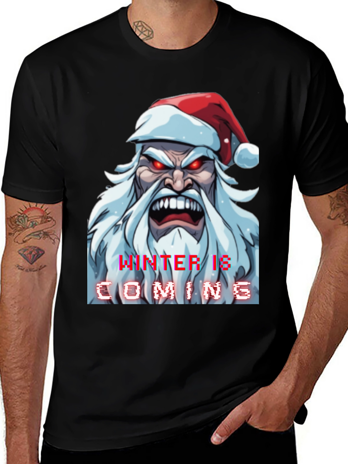 Winter is Coming Santa Graphic Tee