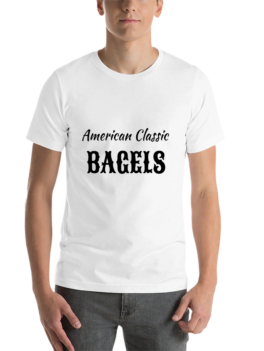 American Classic Bagels Black T-Shirt