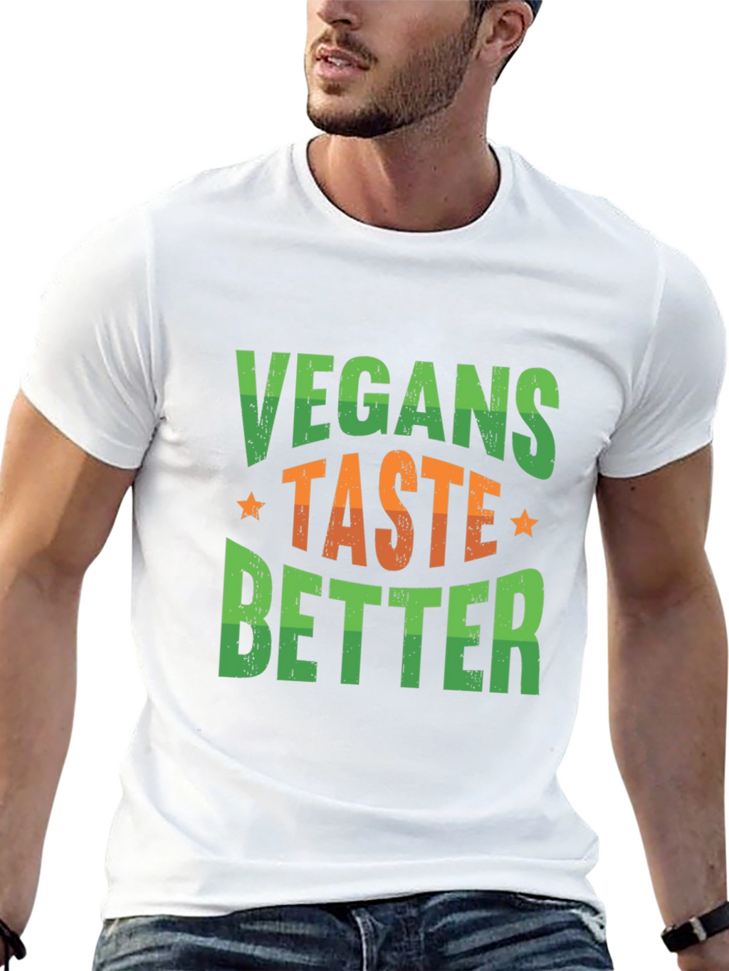 Vegans Taste Better Graphic T-Shirt