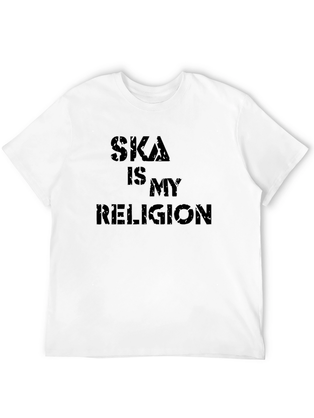 Ska Is My Religion Black Graphic Tee