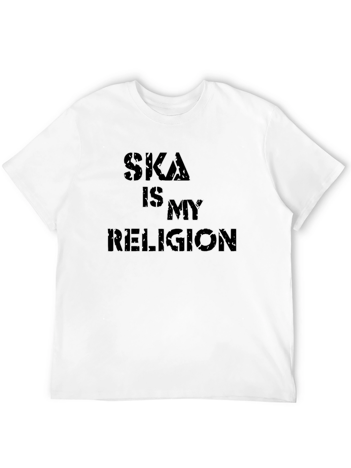 Ska Is My Religion Black Graphic Tee