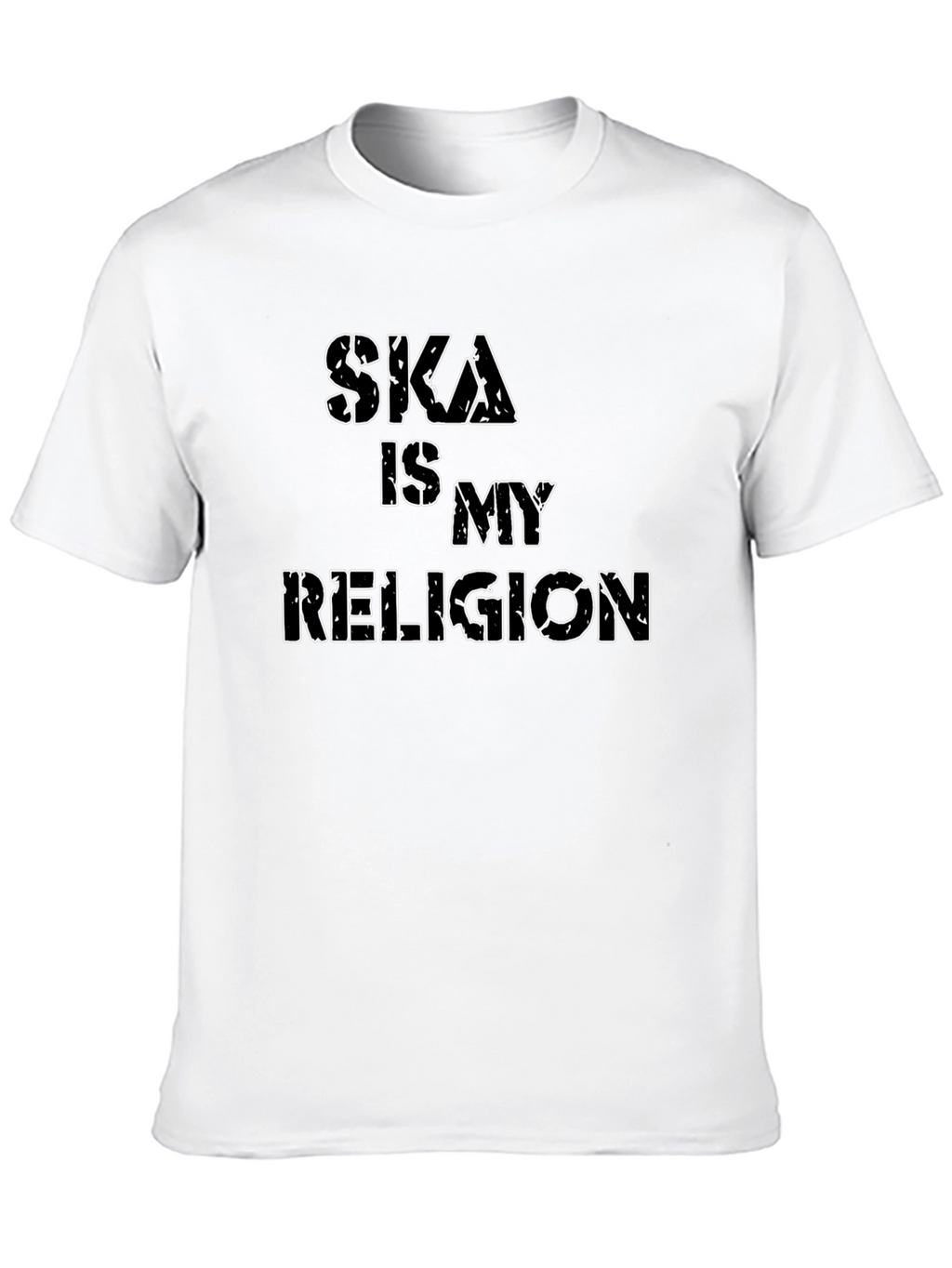 Ska Is My Religion Black Graphic Tee