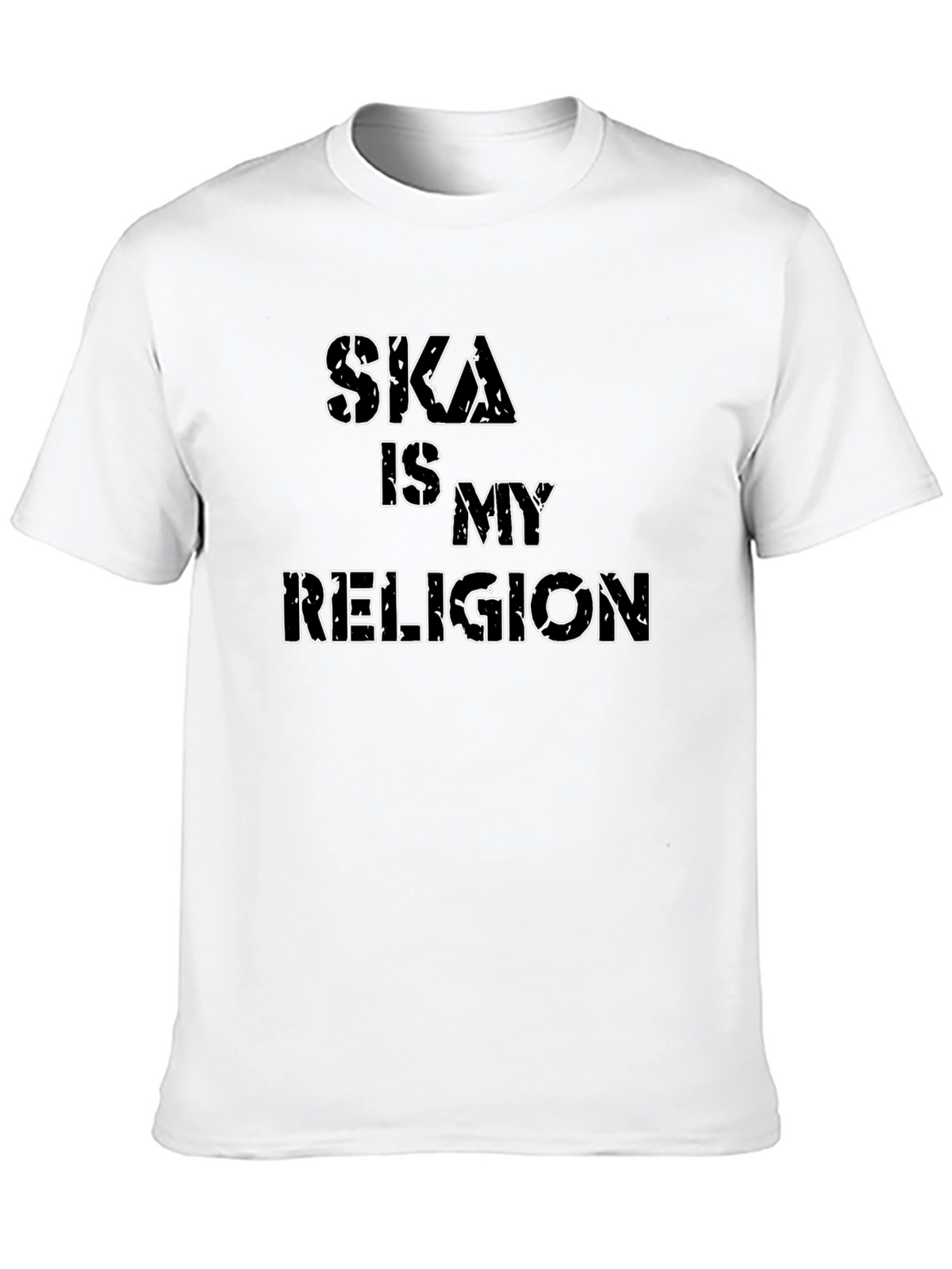 Ska Is My Religion Black Graphic Tee