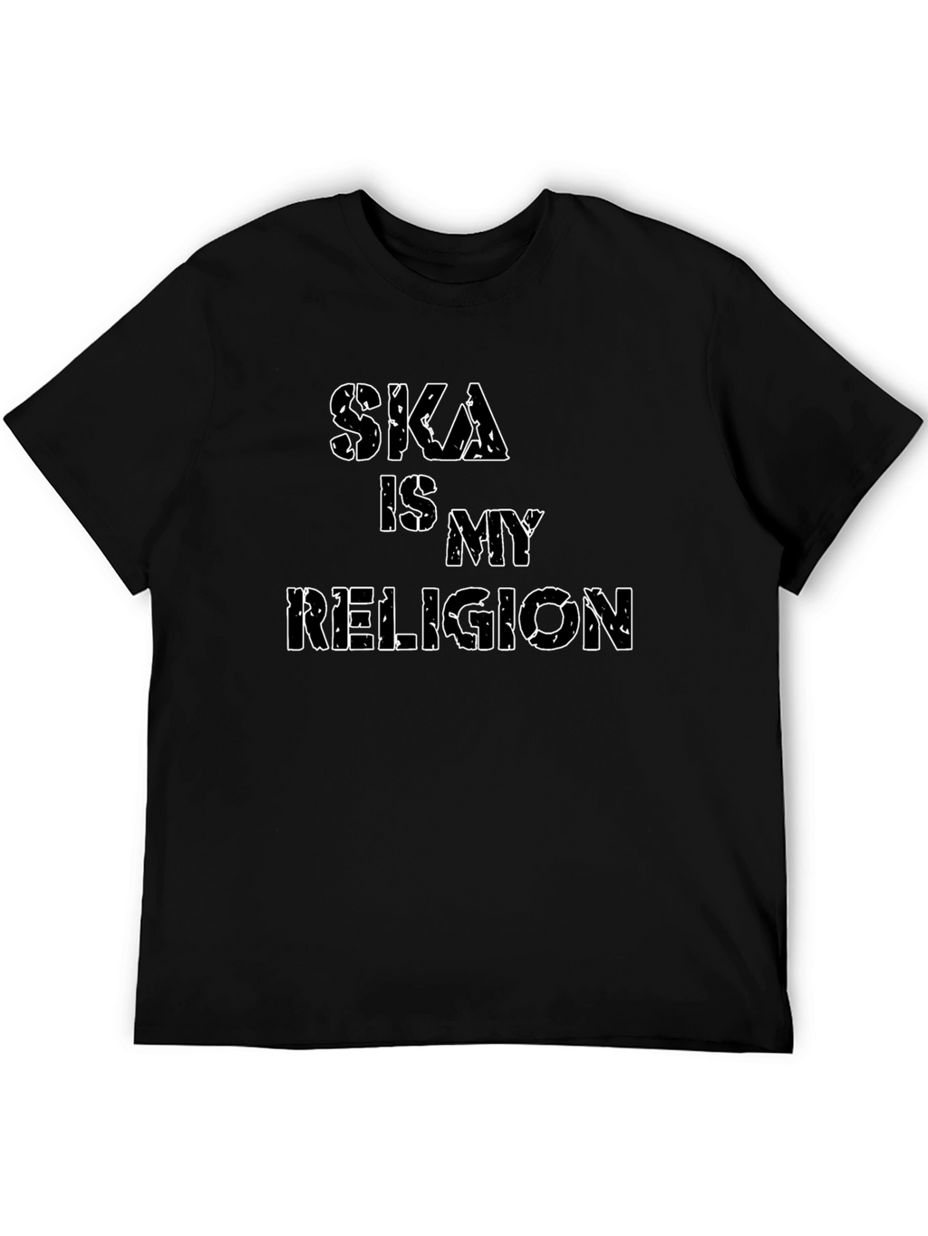 Ska Is My Religion Black Graphic Tee
