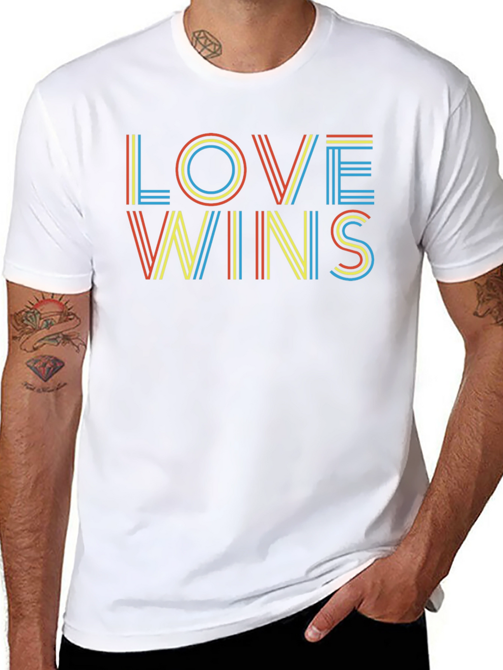 Love Wins Graphic Tee - Stylish Pride Shirt