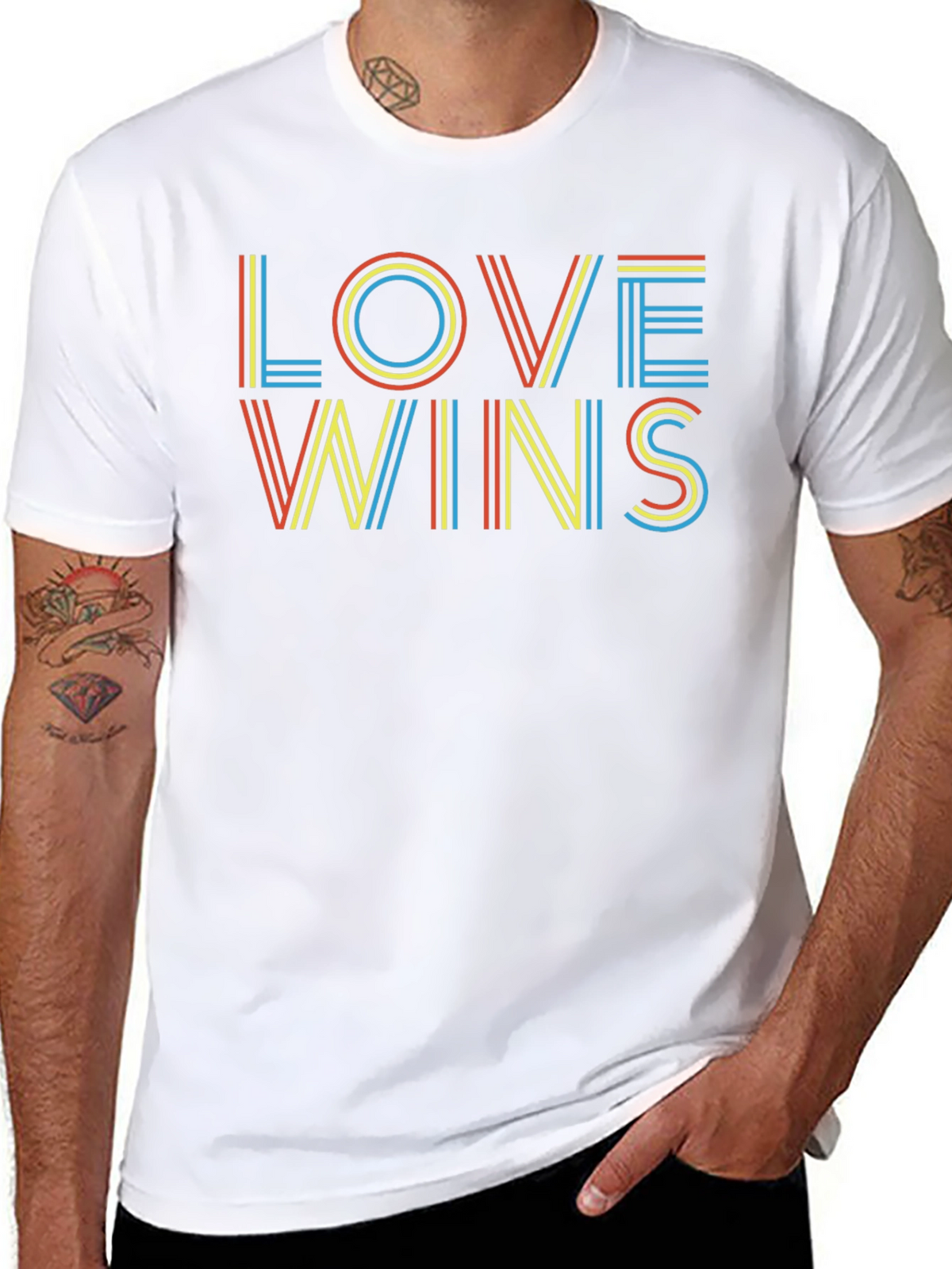 Love Wins Graphic Tee - Stylish Pride Shirt