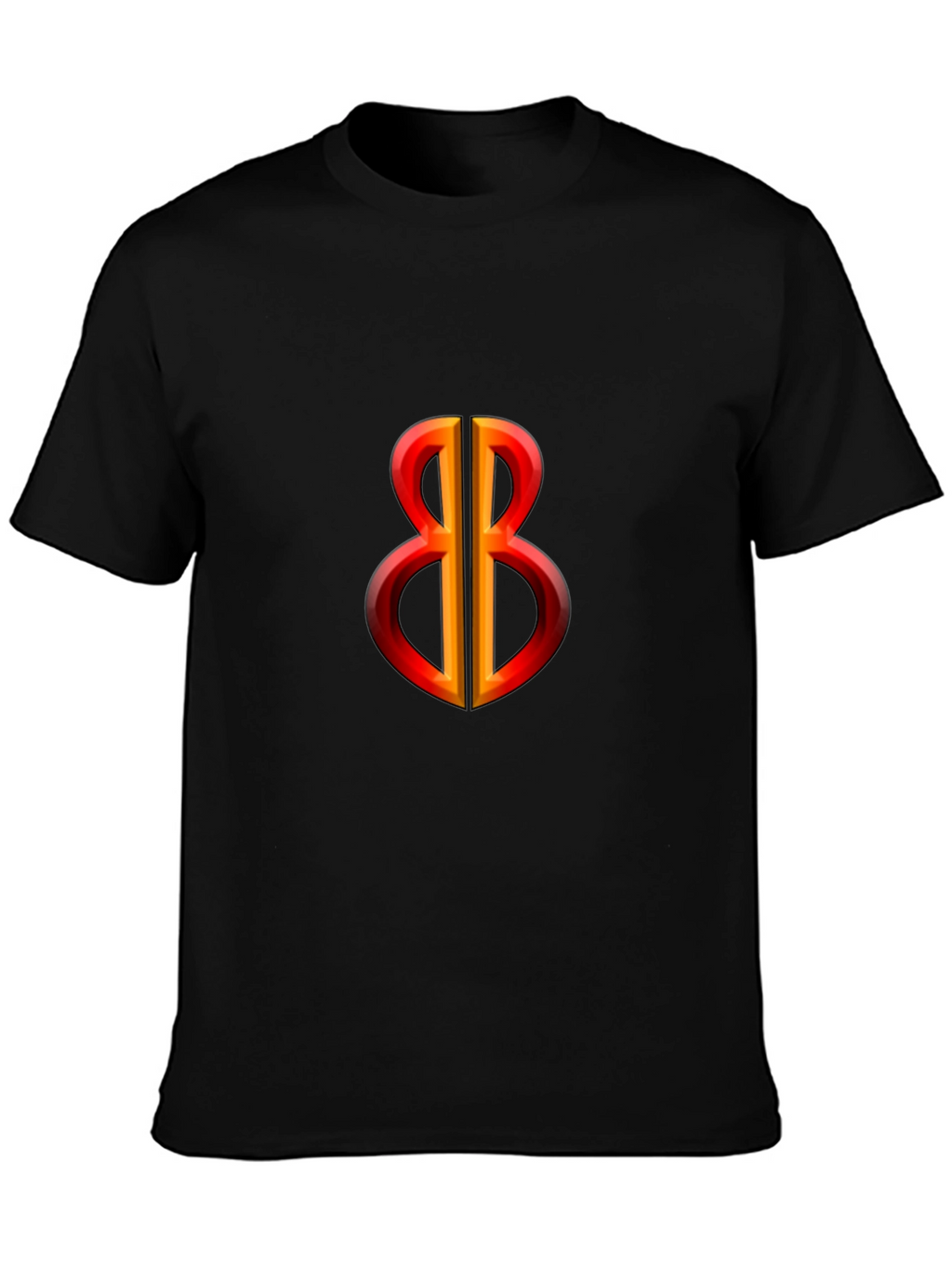 Bold Symbol Graphic Tee - Black