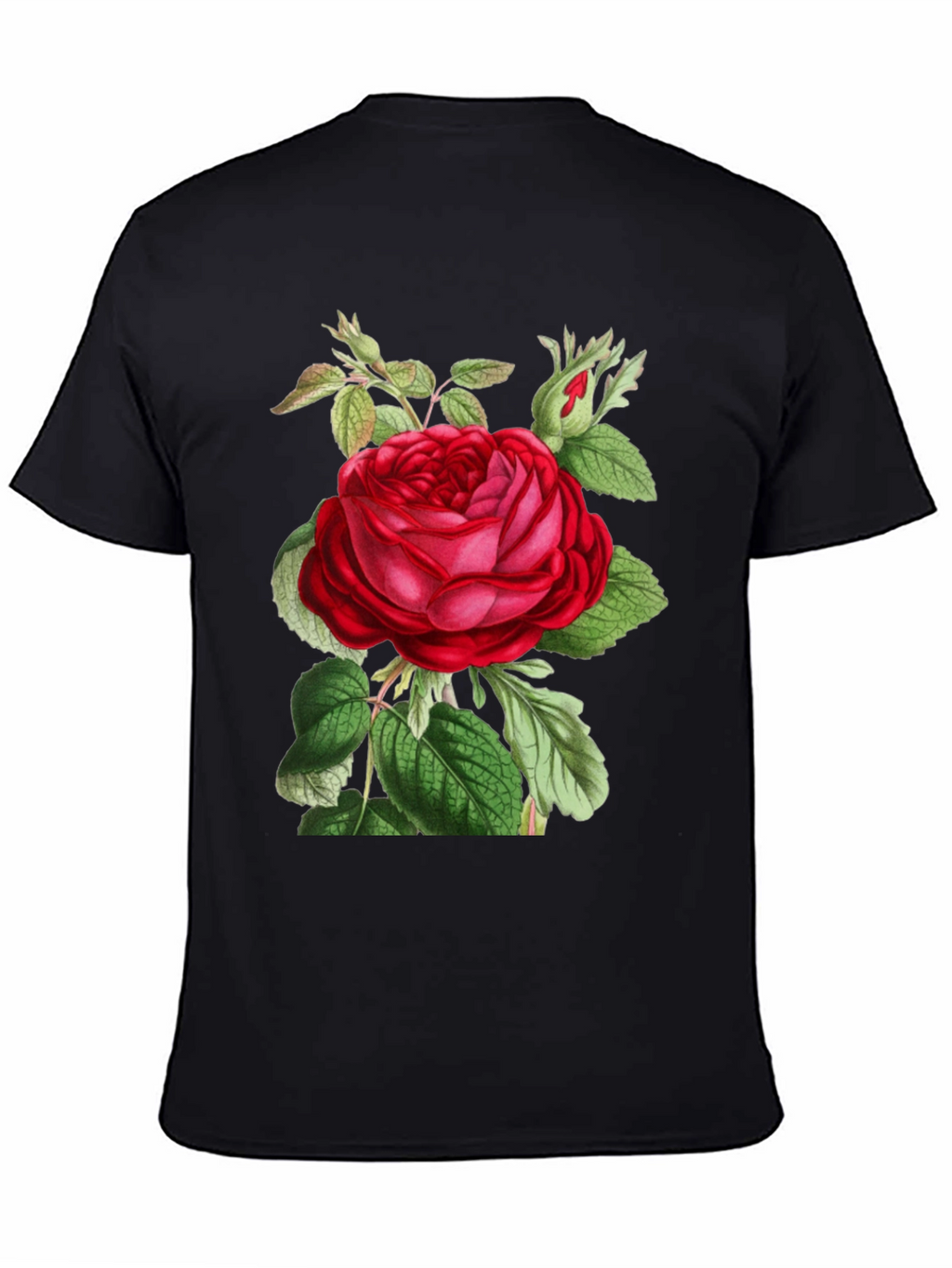Botanical Rose Graphic Tee