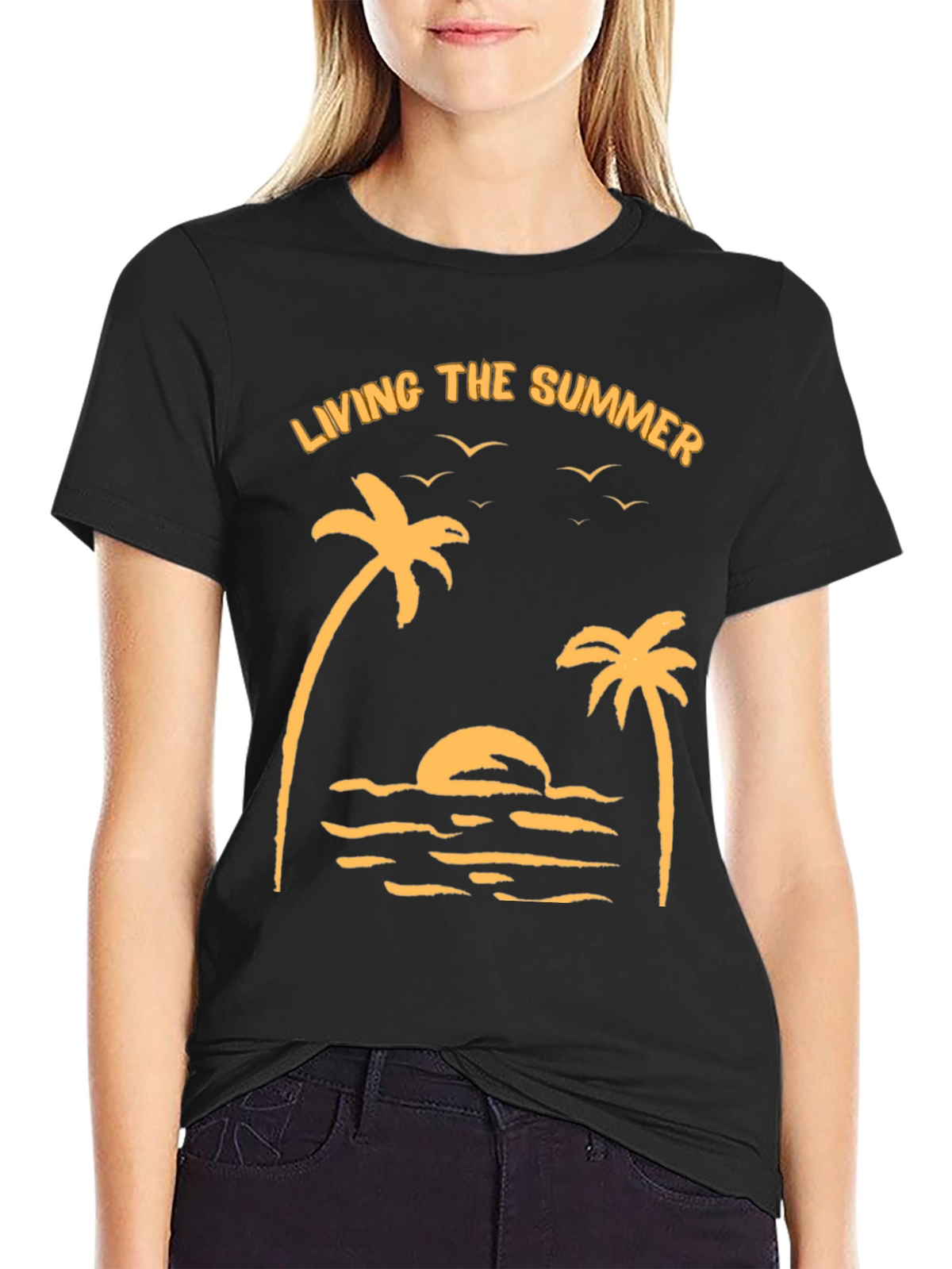 Living The Summer Graphic Tee