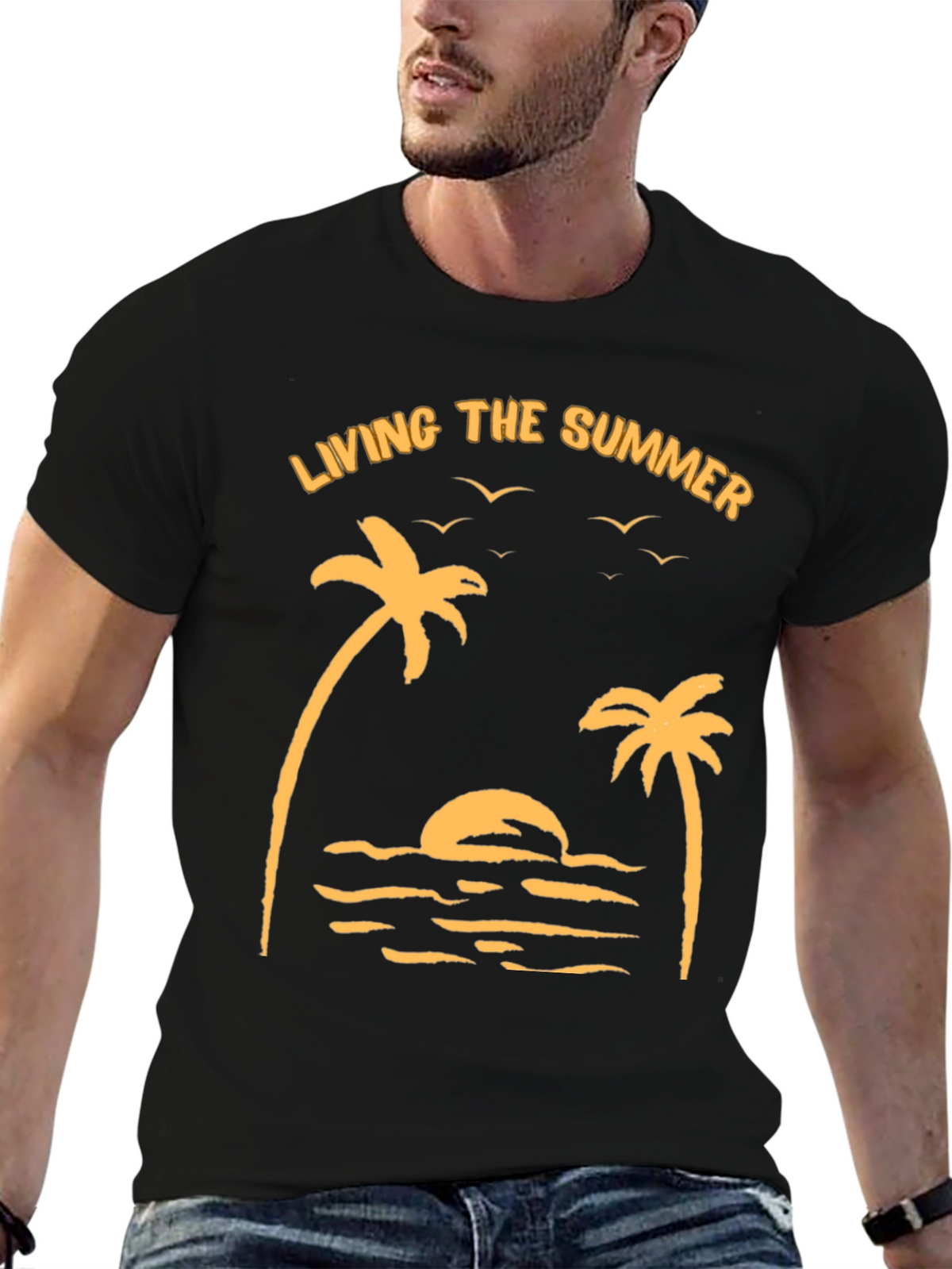 Living The Summer Graphic Tee