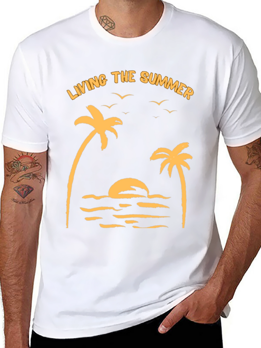 Living The Summer Graphic Tee