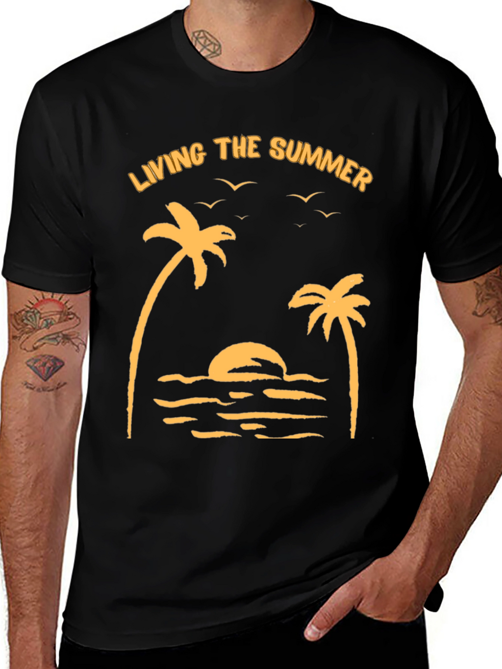 Living The Summer Graphic Tee