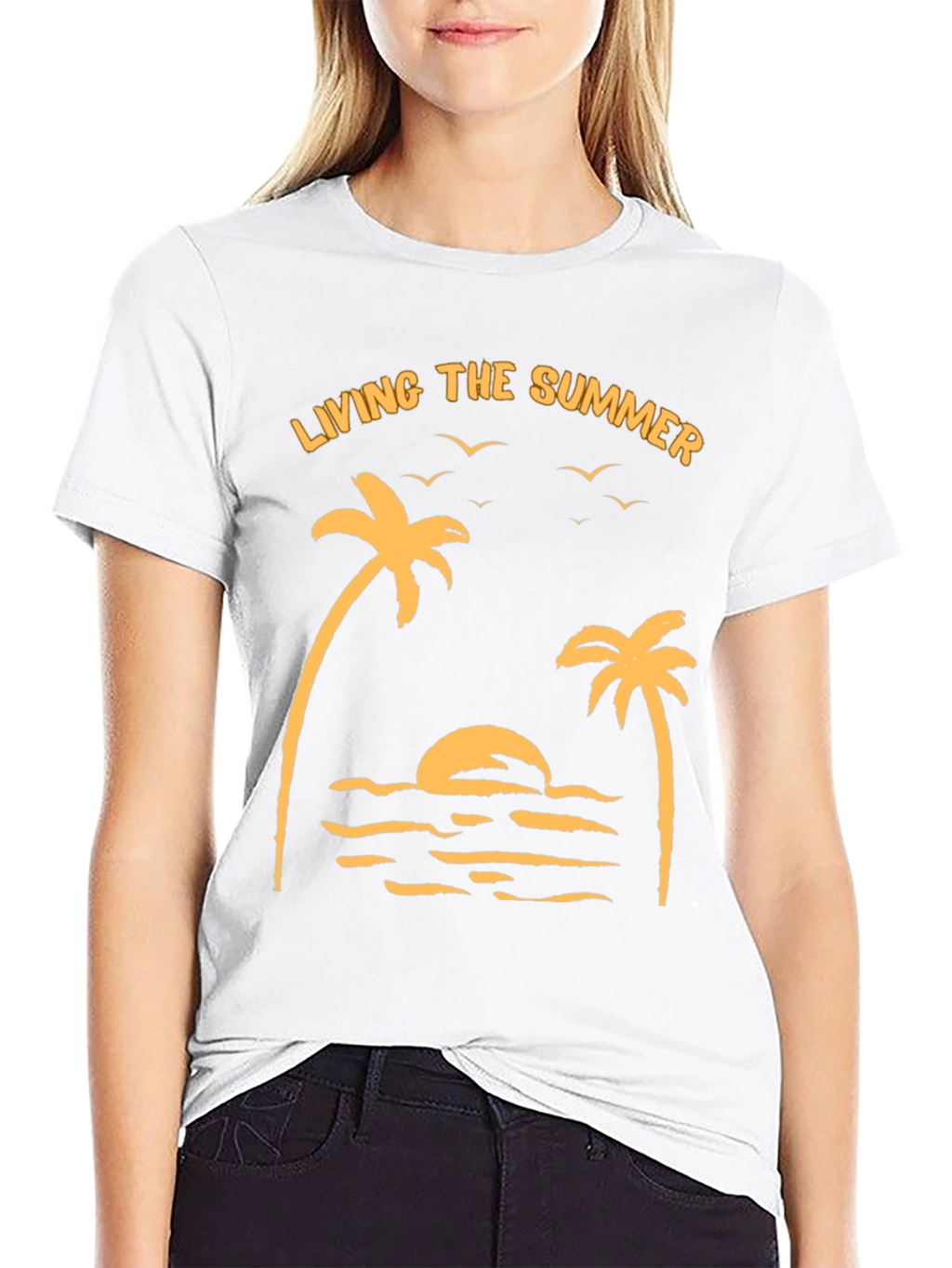 Living The Summer Graphic Tee