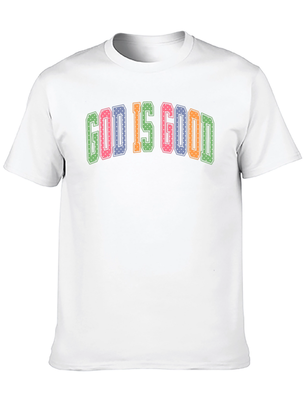 God is Good Graphic Tee - Black Cotton Blend