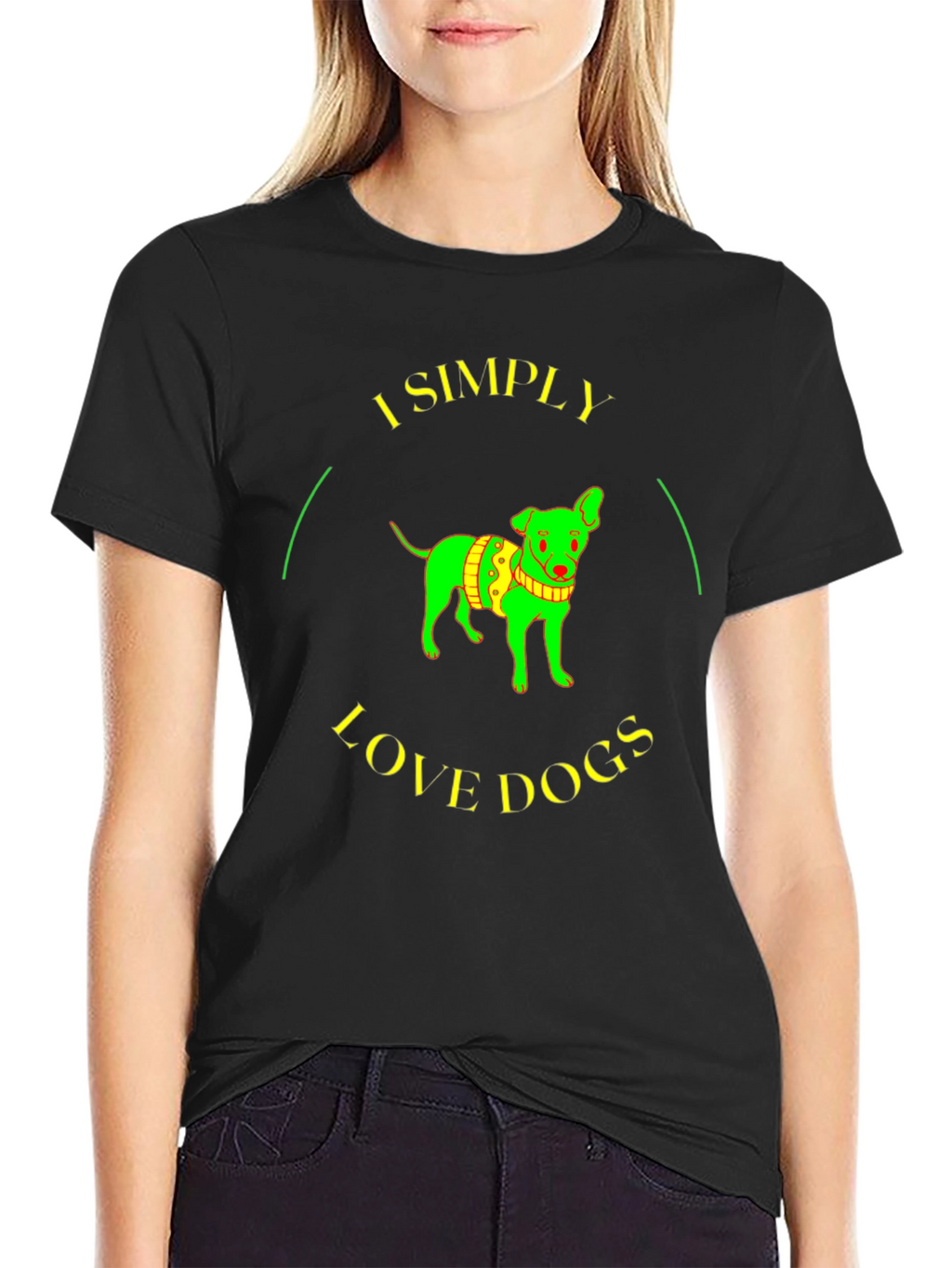 I Simply Love Dogs Graphic Tee