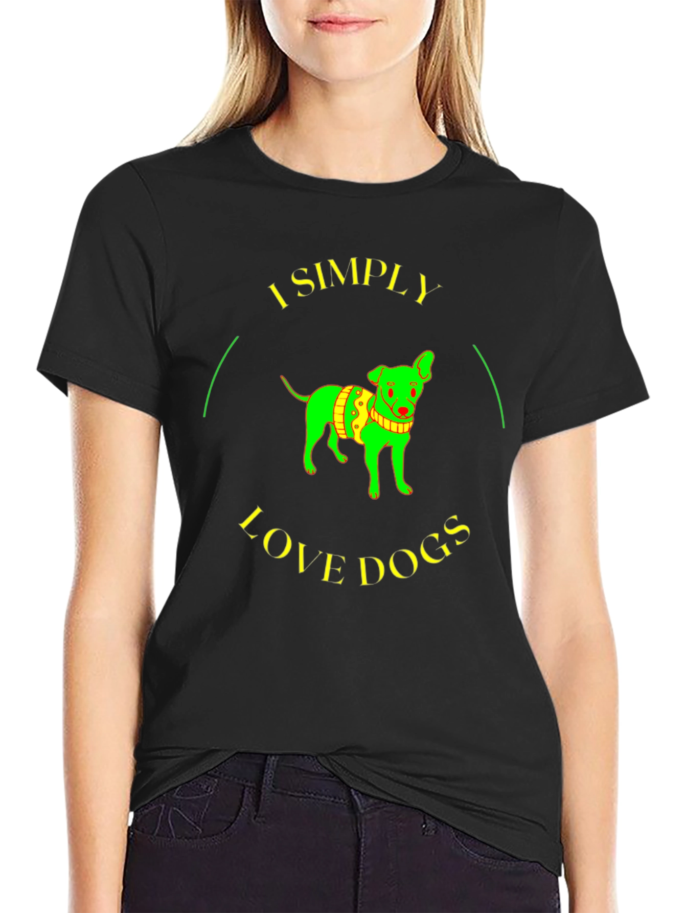 I Simply Love Dogs Graphic Tee