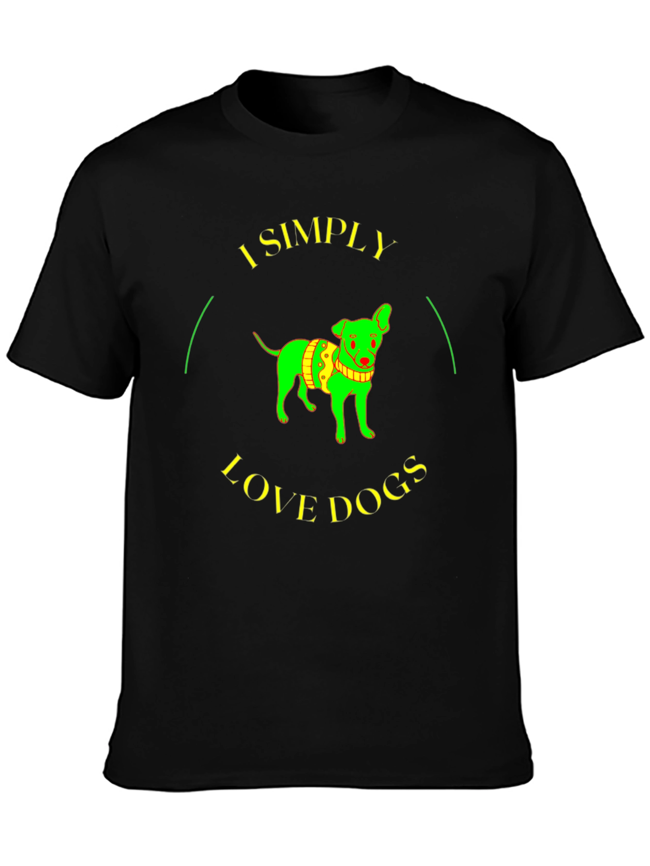 I Simply Love Dogs Graphic Tee