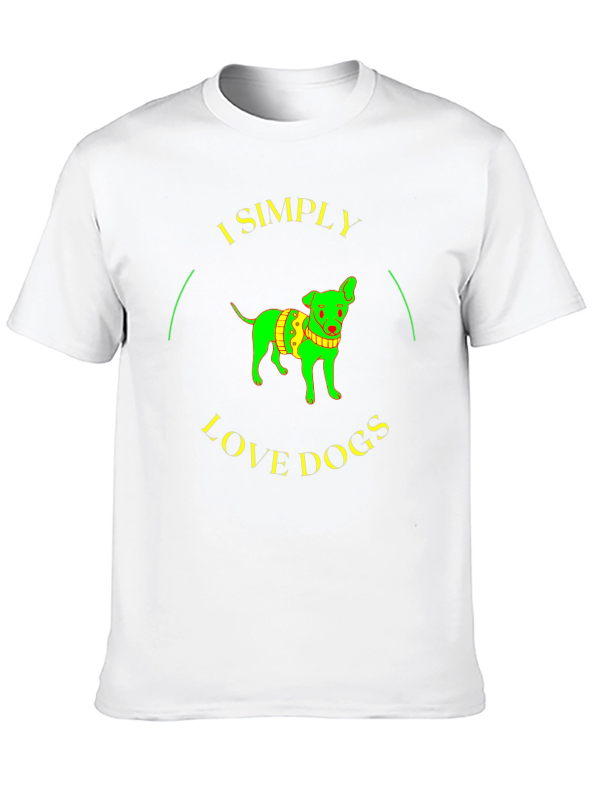 I Simply Love Dogs Graphic Tee