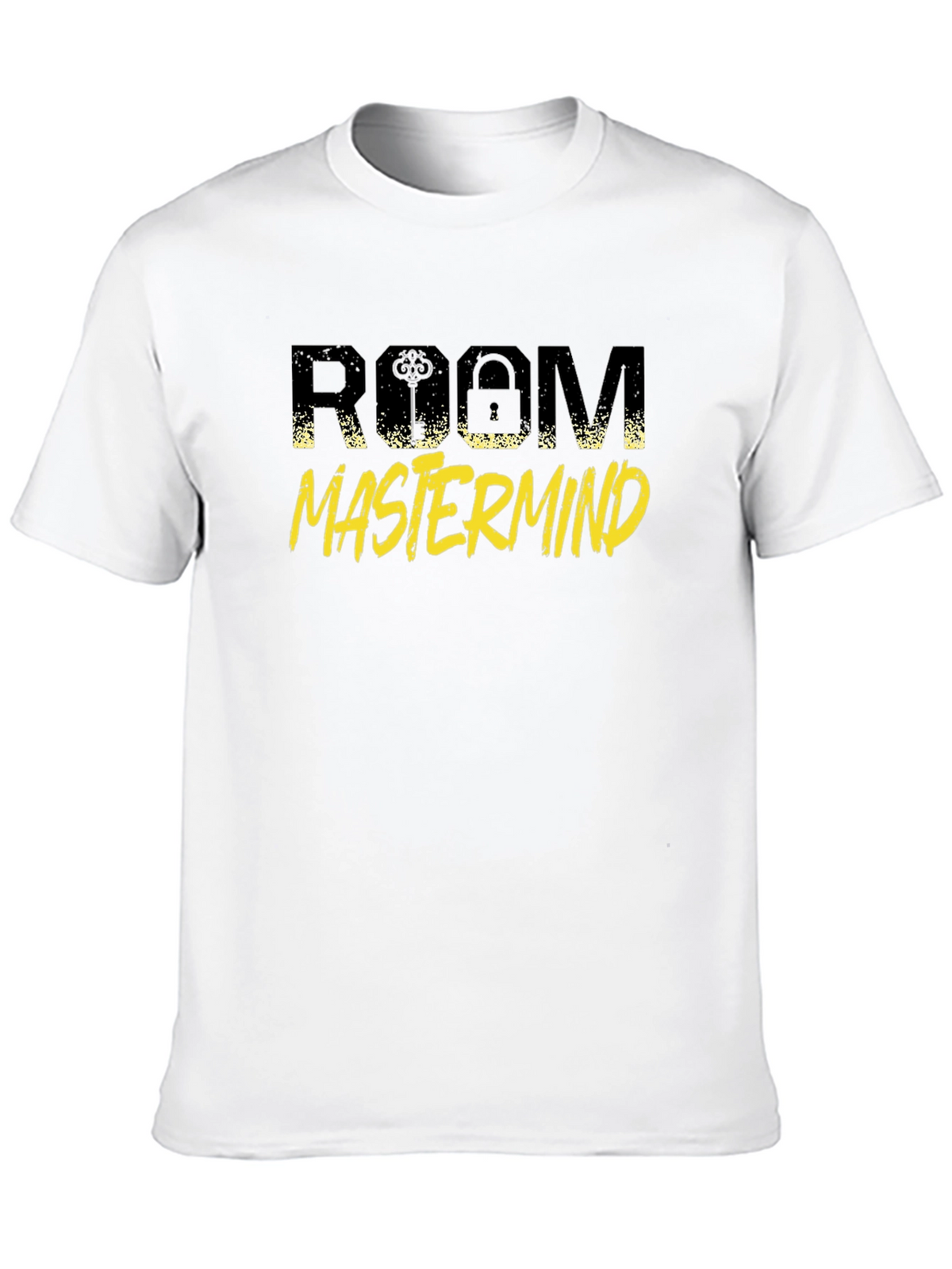 Room Mastermind Black Graphic T-Shirt